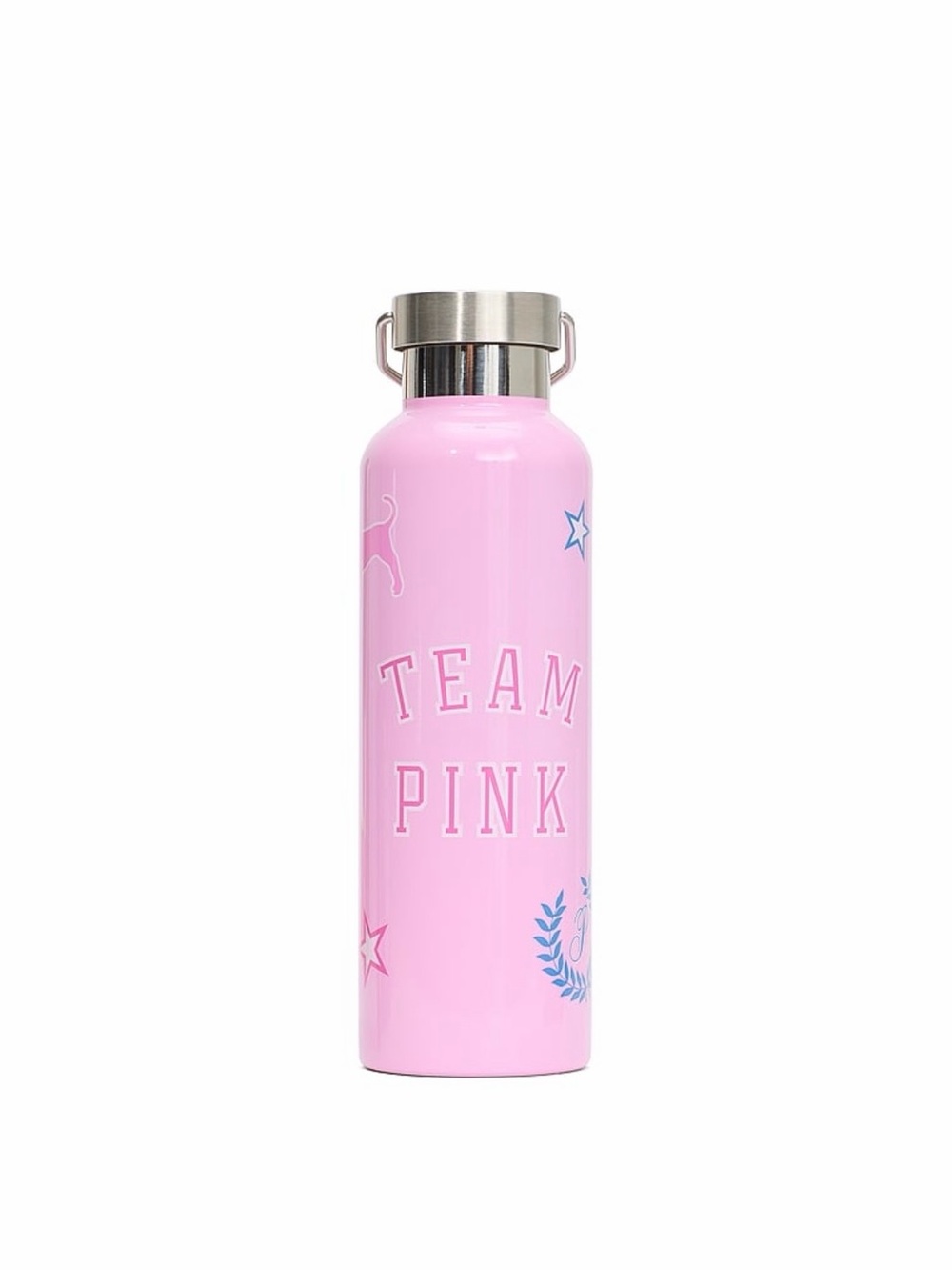 PINK Victoria's Secret Team Pink Pink Stainless Water Bottle